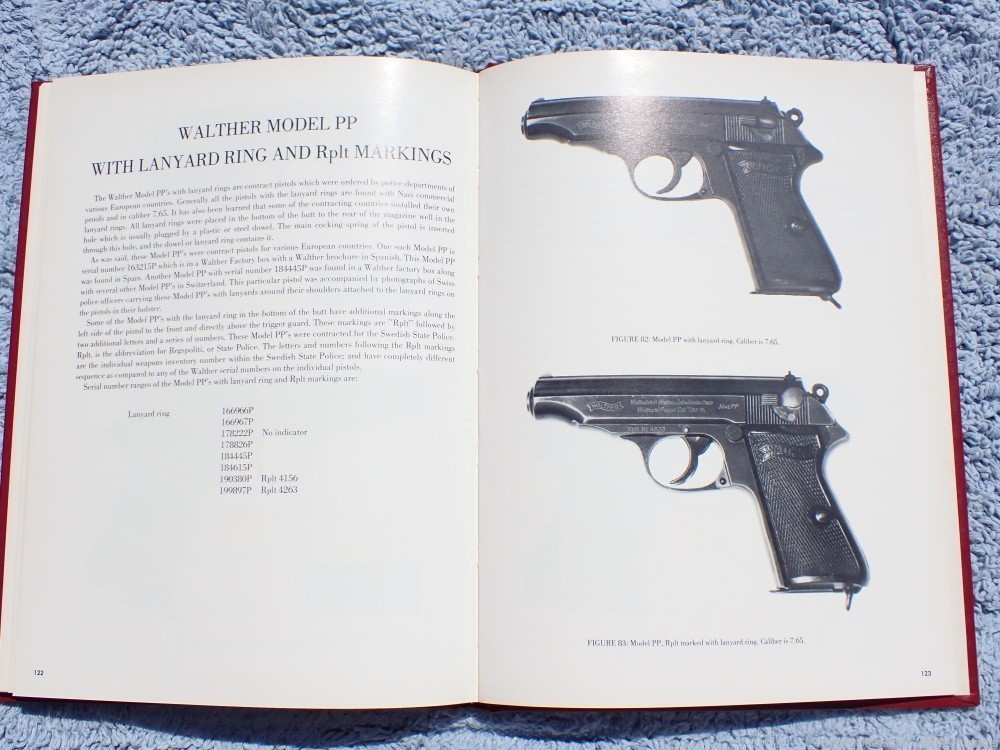 WALTHER PP & PPK REFERENCE BOOK WALTHER ENGRAVED & PRESENTATION REFER BOOK -img-27