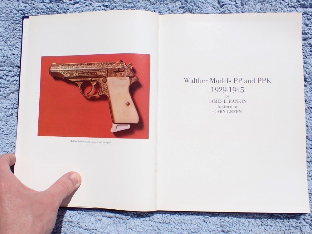 WALTHER PP & PPK REFERENCE BOOK WALTHER ENGRAVED & PRESENTATION REFER BOOK -img-20