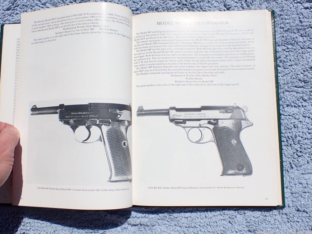 WALTHER PP & PPK REFERENCE BOOK WALTHER ENGRAVED & PRESENTATION REFER BOOK -img-33