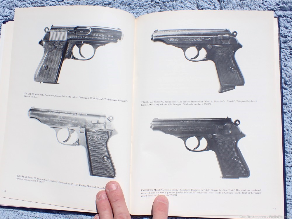 WALTHER PP & PPK REFERENCE BOOK WALTHER ENGRAVED & PRESENTATION REFER BOOK -img-8