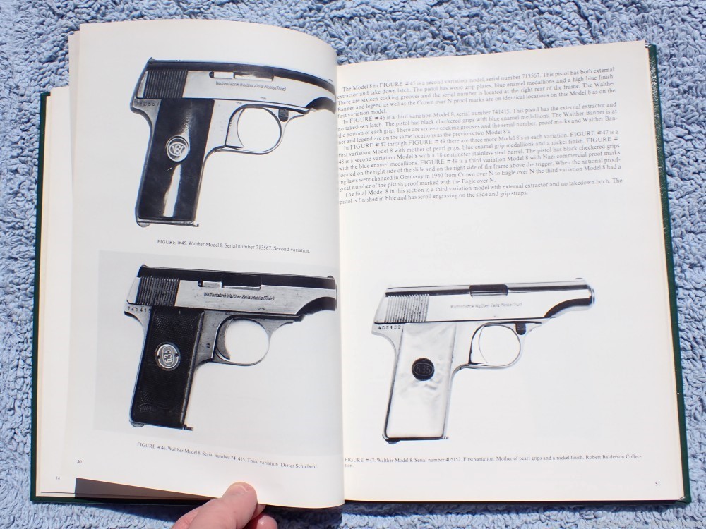 WALTHER PP & PPK REFERENCE BOOK WALTHER ENGRAVED & PRESENTATION REFER BOOK -img-32