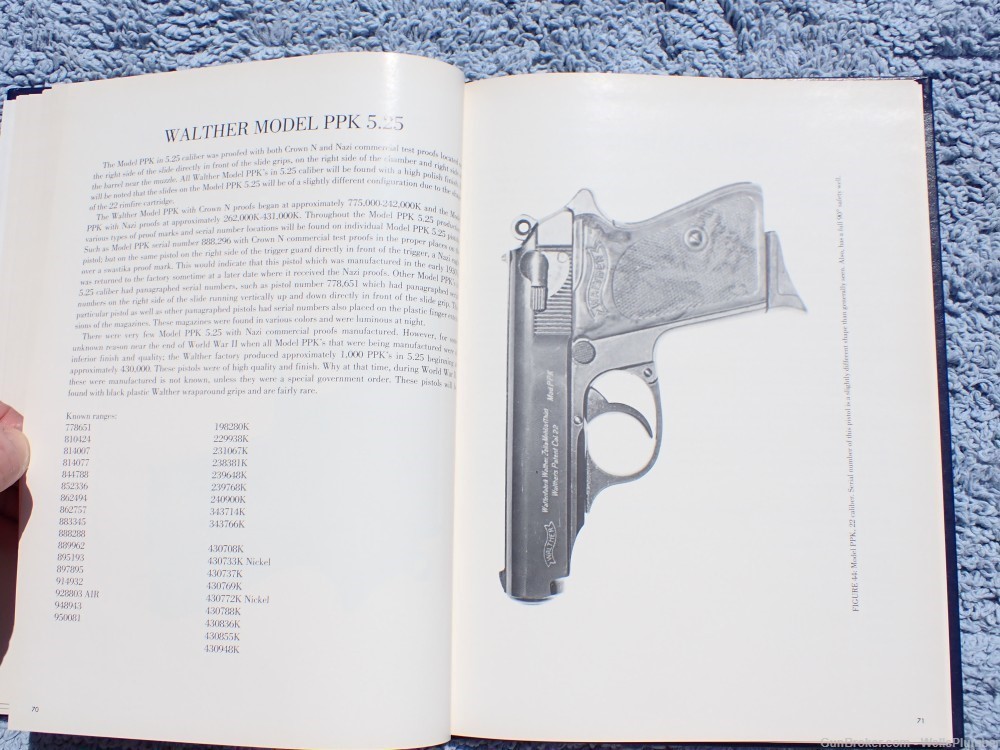 WALTHER PP & PPK REFERENCE BOOK WALTHER ENGRAVED & PRESENTATION REFER BOOK -img-9