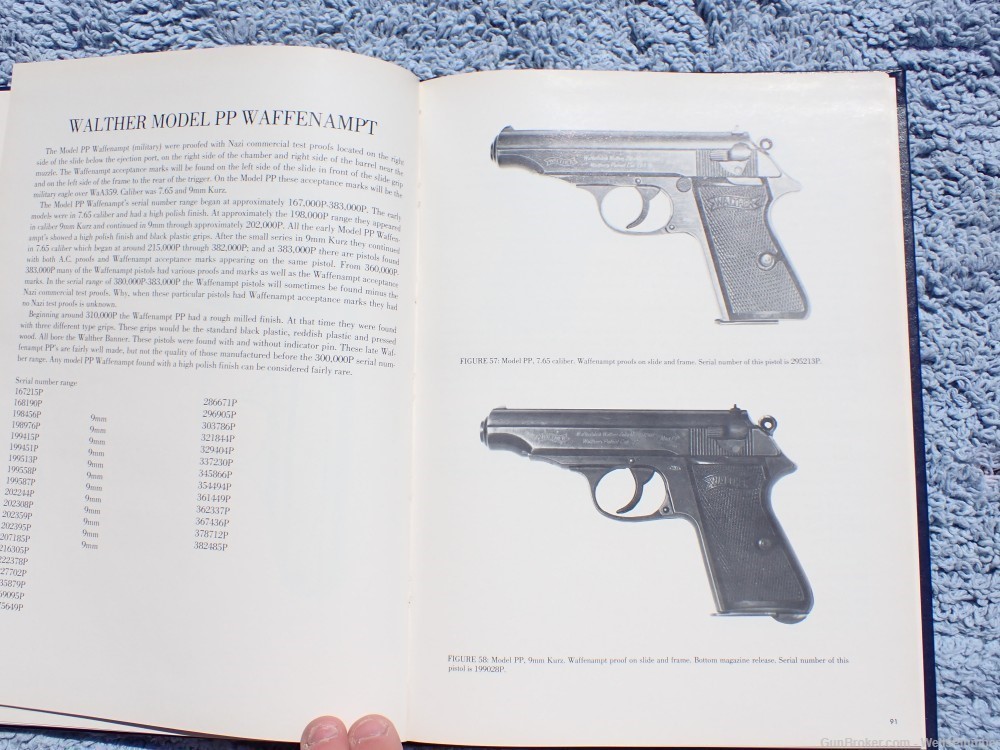 WALTHER PP & PPK REFERENCE BOOK WALTHER ENGRAVED & PRESENTATION REFER BOOK -img-19