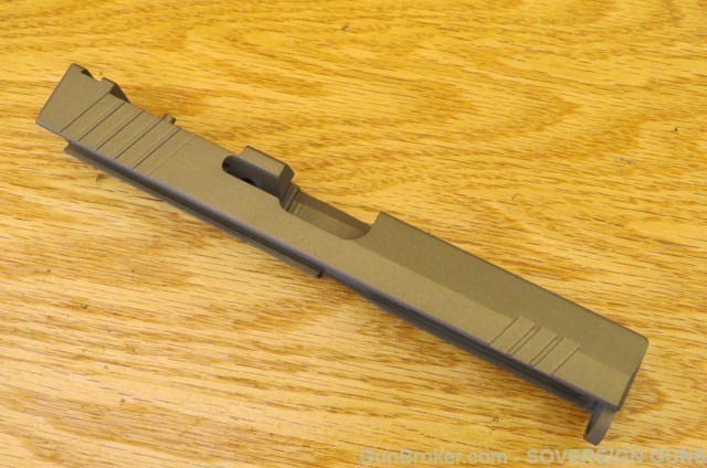 Rock Slide USA Upper for 9mm Glock 17 GEN3 Bronze-img-2