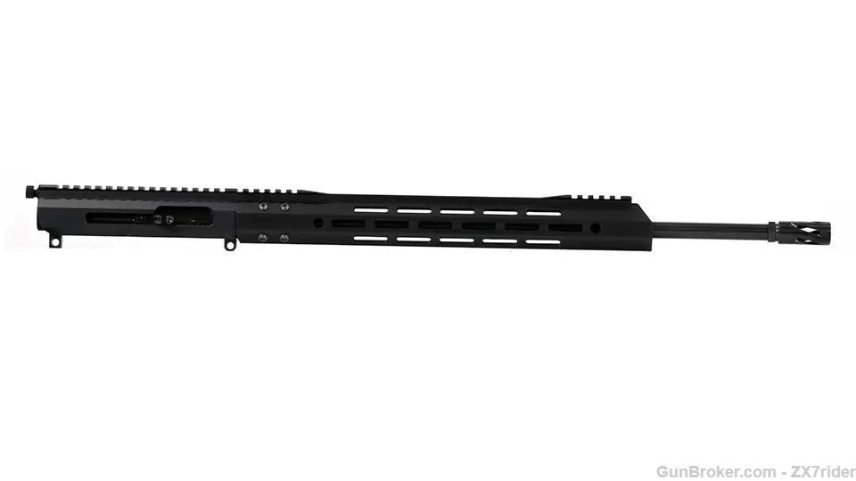 AR-15 .22 Magnum WMR 20" Side Charging Upper Receiver with BCG Nitride *-img-0