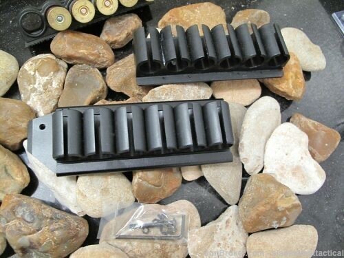 Sidesaddle Fits Remington TAC-14 + EXTRA TRAY 12 Gauge Shotgun Shell Holder-img-0