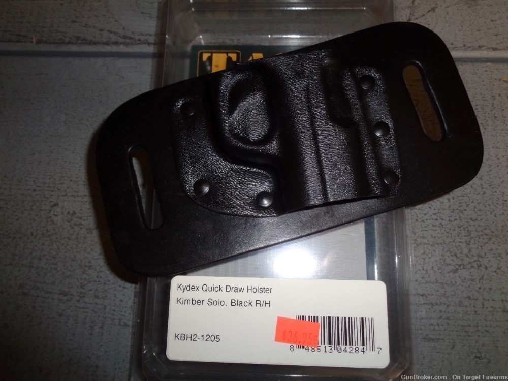 Tagua Kimber Solo Kydex Quick Draw OWB Holster NO CC FEES-img-1
