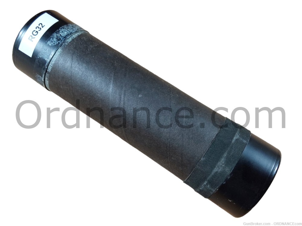 empty Belgian 40mm ARP-RFL-40N rifle grenade fiber tube for round FREE SHIP-img-1