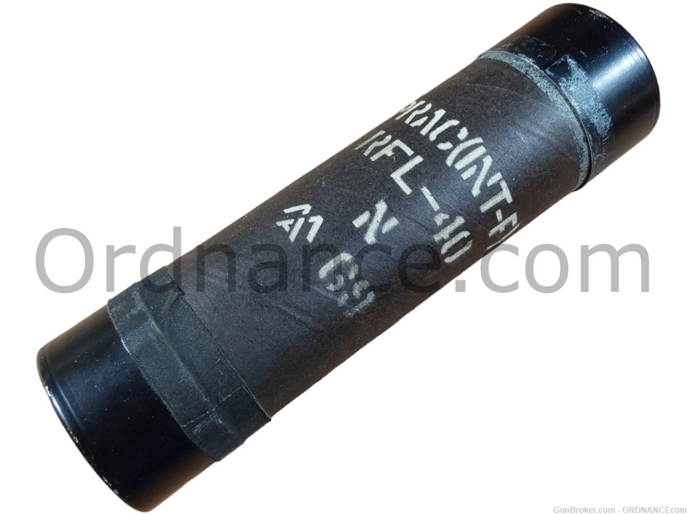 empty Belgian 40mm ARP-RFL-40N rifle grenade fiber tube for round FREE SHIP-img-0