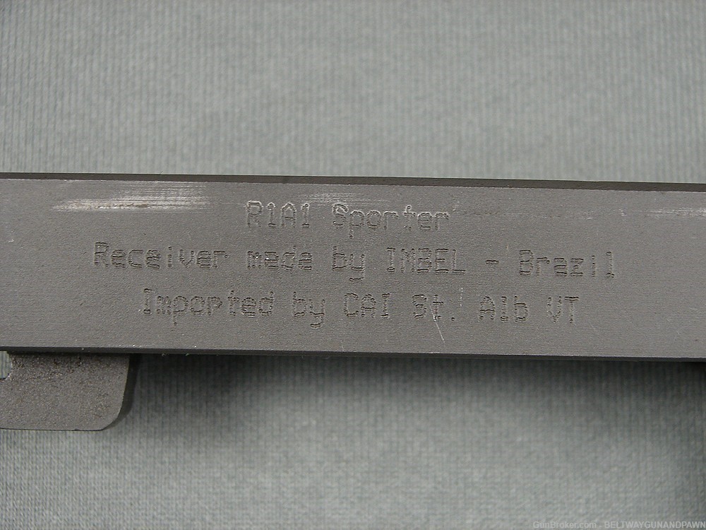 Imbel R1A1 Sporter Stripped Receiver Type 3 Metric Pattern Pre 2001-img-4