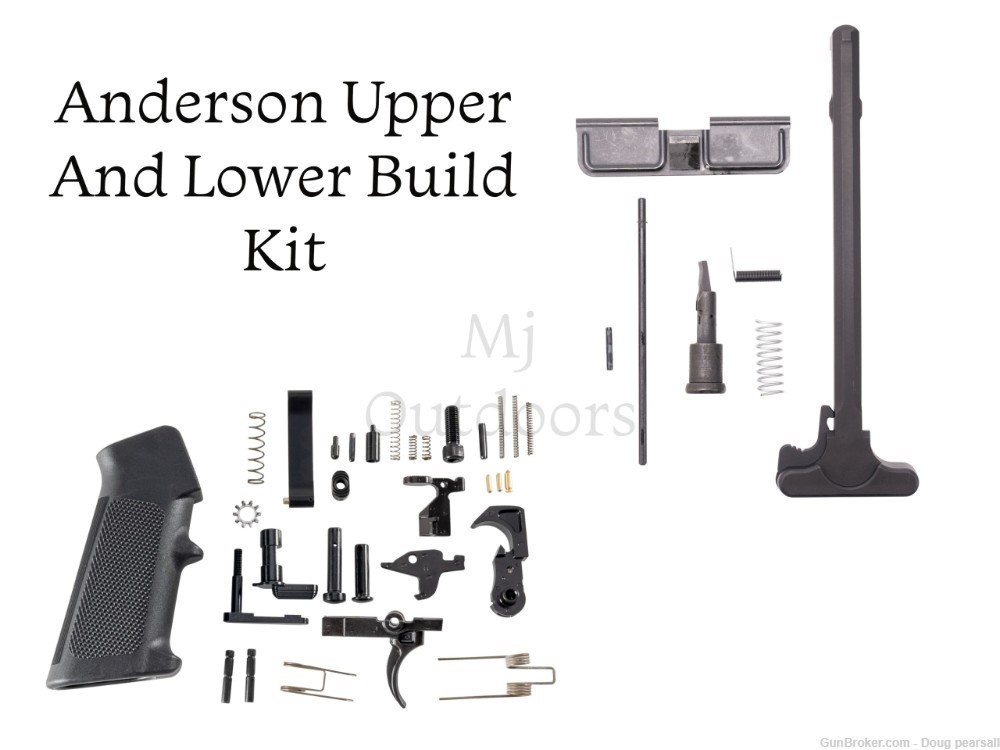 Anderson AR15 Upper And Lower Receiver Parts Kit Bundle-img-0