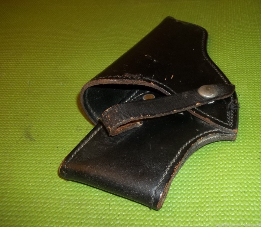JAY-PEE Smith Wesson Ruger 4" .38 .357 R/H Leather LEO Police Duty Holster-img-3