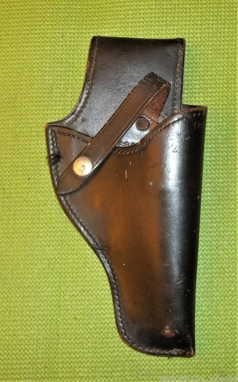 JAY-PEE Smith Wesson Ruger 4" .38 .357 R/H Leather LEO Police Duty Holster-img-5