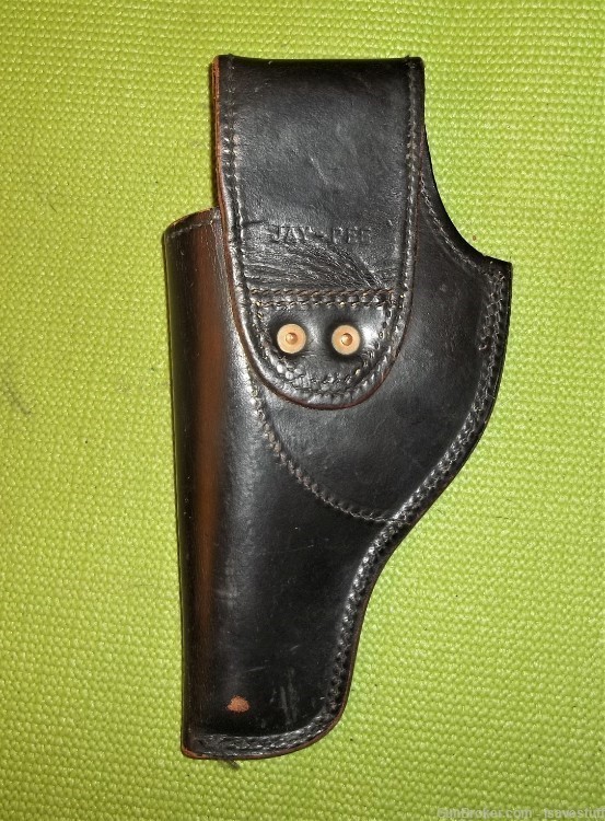 JAY-PEE Smith Wesson Ruger 4" .38 .357 R/H Leather LEO Police Duty Holster-img-6