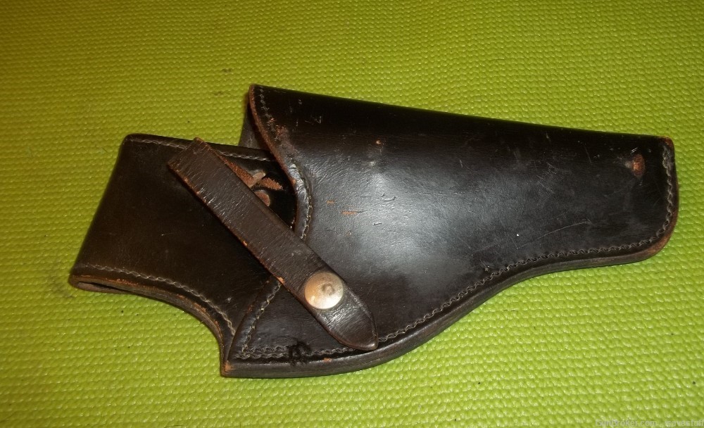 JAY-PEE Smith Wesson Ruger 4" .38 .357 R/H Leather LEO Police Duty Holster-img-4