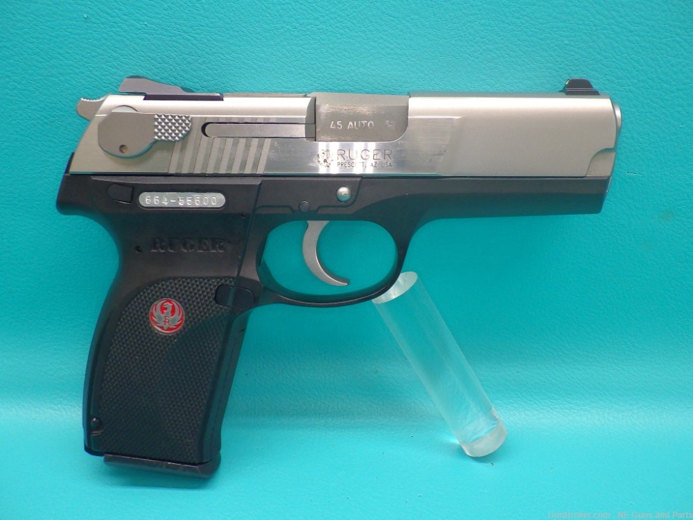 Ruger P345 .45acp 4'bbl Pistol W/ 3 Mags & Factory Box-img-1