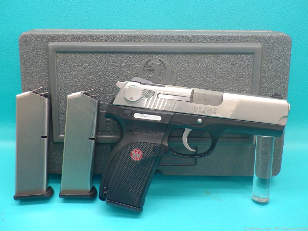 Ruger P345 .45acp 4'bbl Pistol W/ 3 Mags & Factory Box-img-0