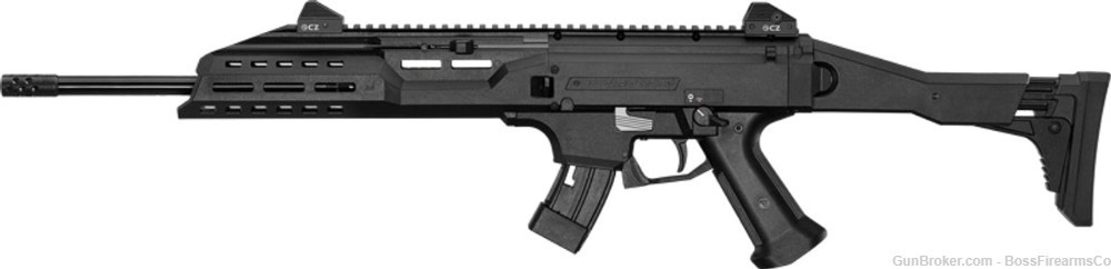 CZ Scorpion Evo 3 S1 .22 LR Semi-Auto Rifle 16" 10rd Black 91368-img-0
