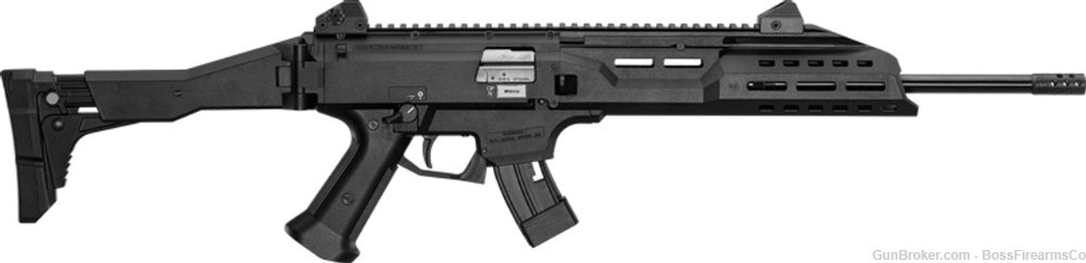 CZ Scorpion Evo 3 S1 .22 LR Semi-Auto Rifle 16" 10rd Black 91368-img-1