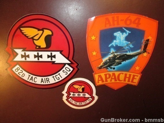 Lot of Vintage US.1980's Military Unit Stickers #2-img-3