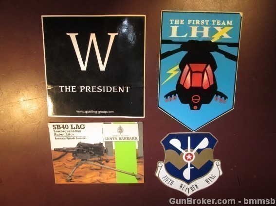 Lot of Vintage US.1980's Military Unit Stickers #2-img-2