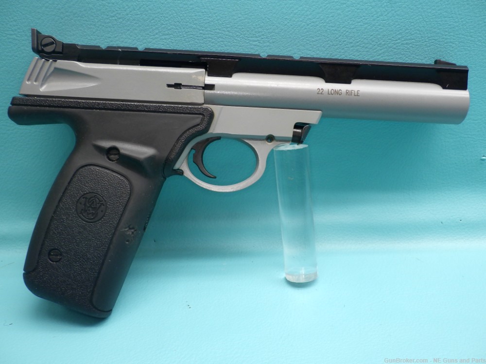 Smith & Wesson 22S-1 .22LR 5.5" Bull bbl Pistol W/ Box & 2 Mags-img-1