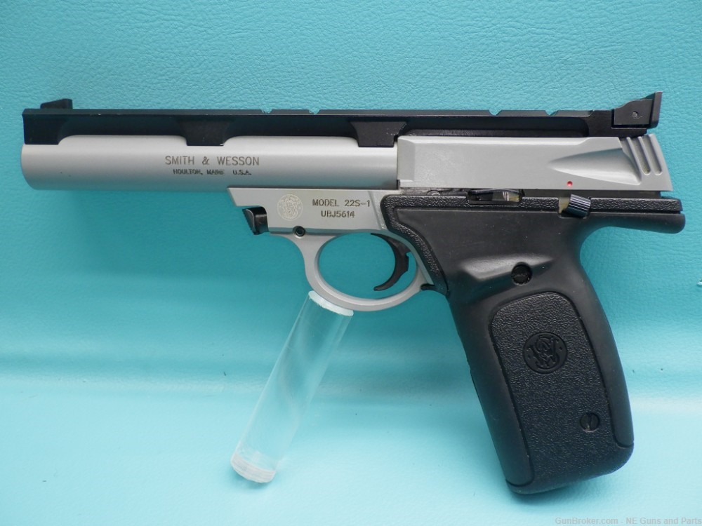 Smith & Wesson 22S-1 .22LR 5.5" Bull bbl Pistol W/ Box & 2 Mags-img-6