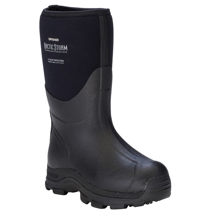 Dryshod Arctic Storm Med Size 10 Blk/Gry Boots-img-0