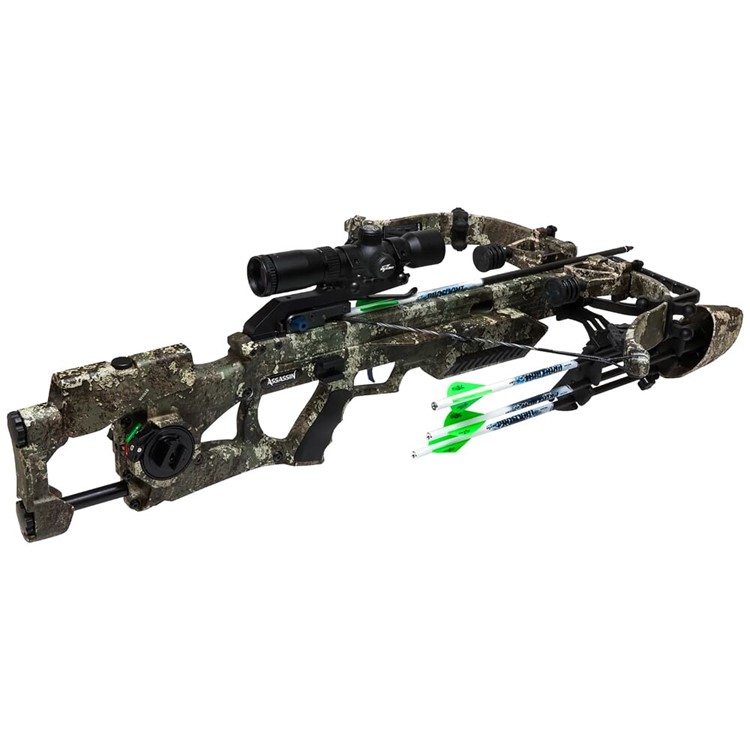 Excalibur Micro Assassin 400 TD True Timber Strata Crossbow Tact 100 Scope-img-0
