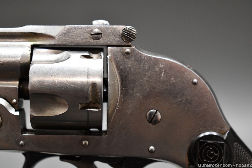Harrington & Richardson Small Frame 2nd Model Hammerless DA Revolver 32 S&W-img-8