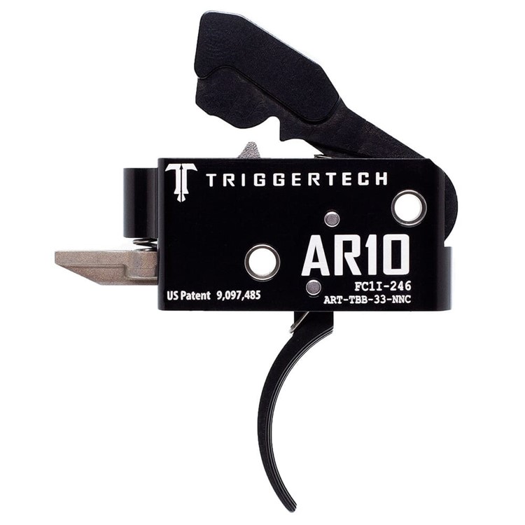 TriggerTech AR10 Two Stage Blk/Blk Competitive Curved 3.5 lbs Trigger-img-0