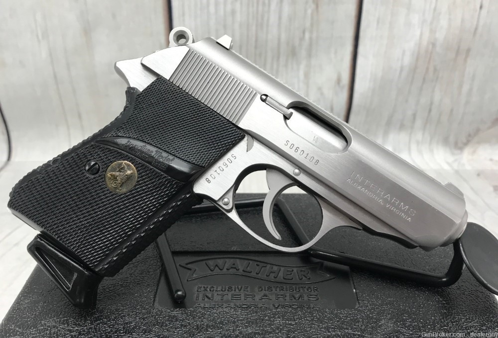 Walther Interarms PPK/s Stainless 380 ACP 3.3