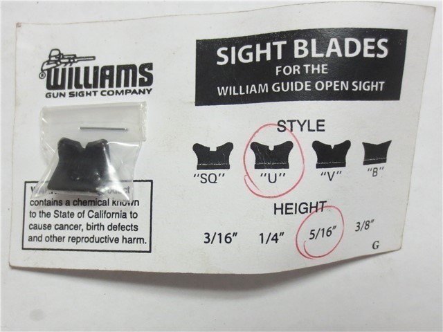 WILLIAMS GUIDE OPEN SIGHT-img-0