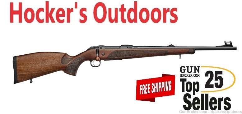 CZ 600 LUX ST3 300 Win Mag 24in M15x1 Threaded 3rd Walnut Stock Rifle 07304-img-0