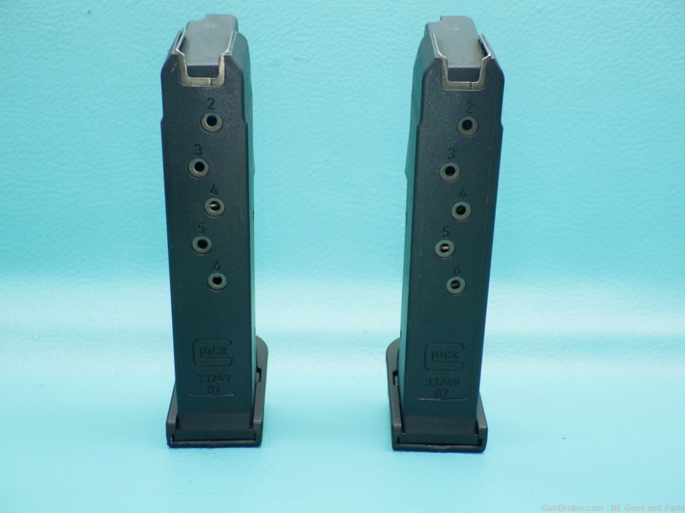Glock 42 .380acp 3.25"bbl Pistol W/ Night Sights, Belt Clip, & 2 Mags-img-20