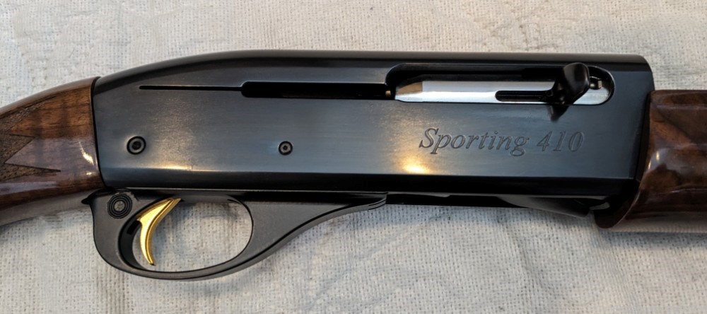Remington 1100 Sporting .410 Shotgun 3" stunning! nice wood!-img-1