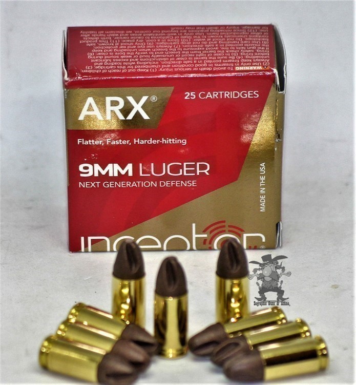9MM ARX Inceptor Hard Hitting LOW RECOIL MATRIX 25RD ARX-img-2