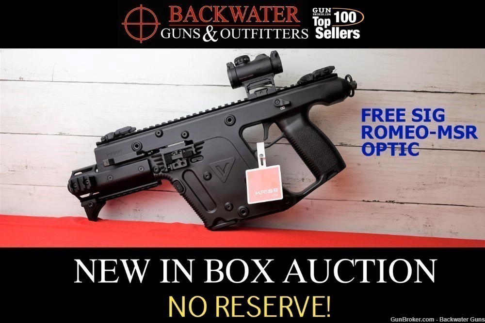 Factory New KRISS Vector SDP Enhanced G2 10mm Pistol Free Optic Reserve!-img-0