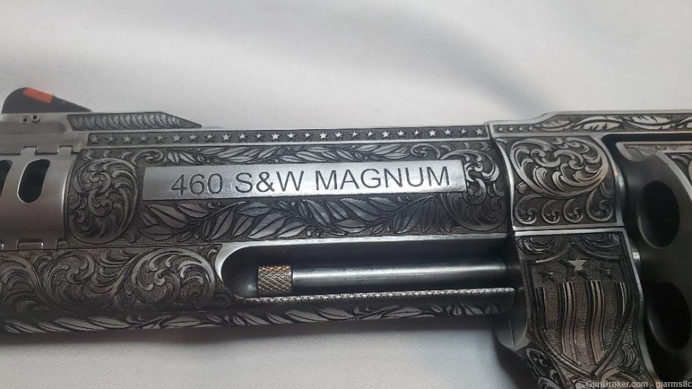 Ultra Rare Custom Engraved S&W Smith & Wesson 460 XVR 5" barrel-img-2