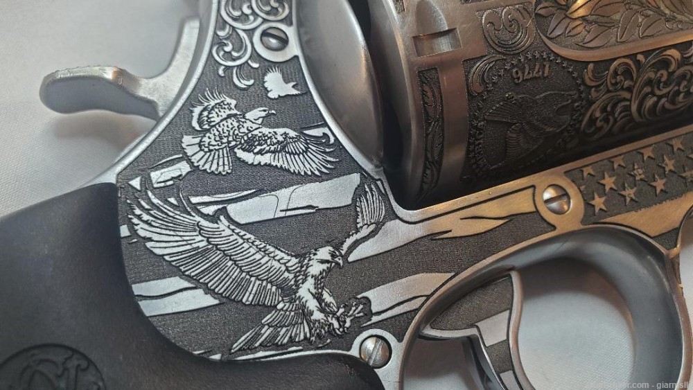 Ultra Rare Custom Engraved S&W Smith & Wesson 460 XVR 5" barrel-img-12