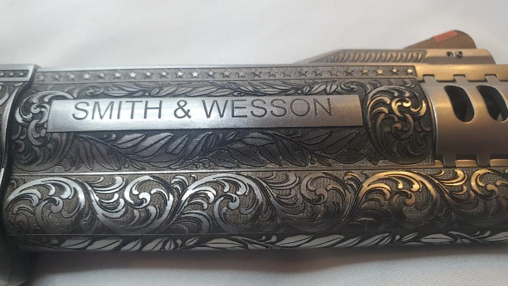 Ultra Rare Custom Engraved S&W Smith & Wesson 460 XVR 5" barrel-img-9