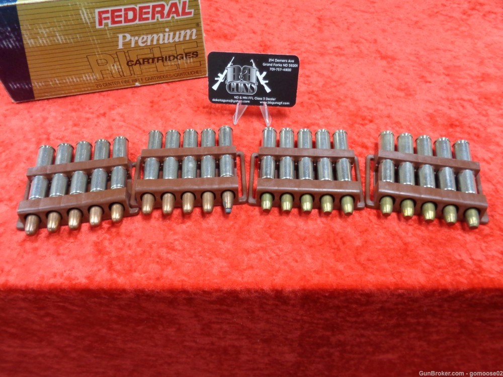 416 Rigby Federal Ammo Ammunition Box 400 Grain Rifle Safari WE TRADE & BUY-img-0