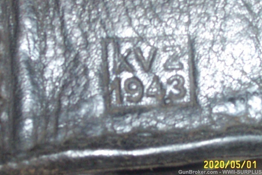 WWII GERMAN HEER KRIEGSMARINE K98 RIFLE AMMO POUCH DATED &MARKED YOU CHOOSE-img-5