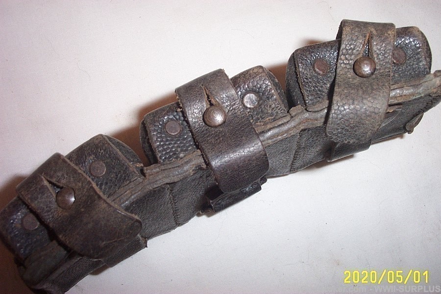 WWII GERMAN HEER KRIEGSMARINE K98 RIFLE AMMO POUCH DATED &MARKED YOU CHOOSE-img-7