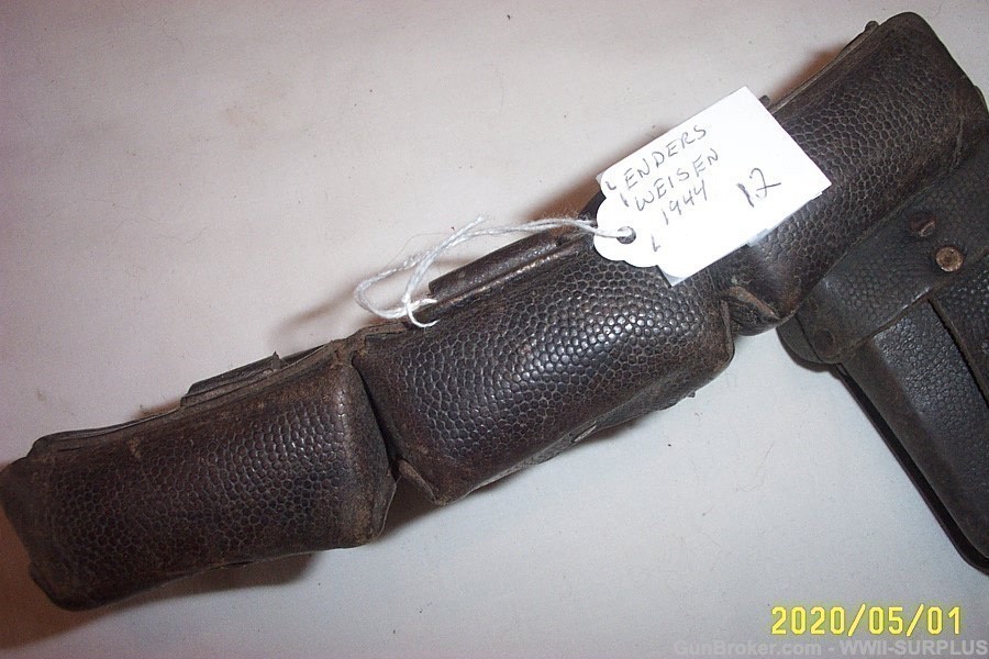 WWII GERMAN HEER KRIEGSMARINE K98 RIFLE AMMO POUCH DATED &MARKED YOU CHOOSE-img-8