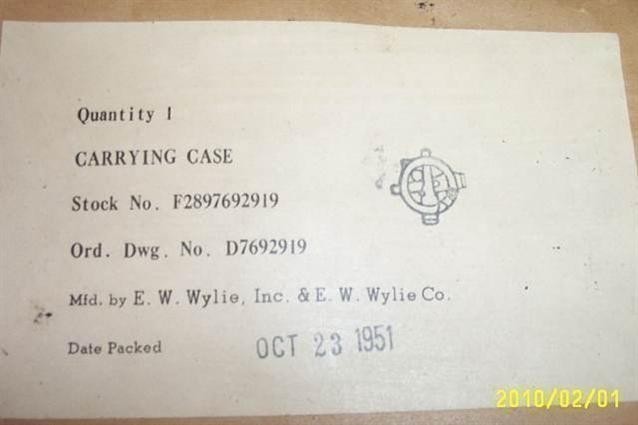 WWII UNISSUED 1903A4 MIC M1D SNIPER SCOPE CASE M65-img-5