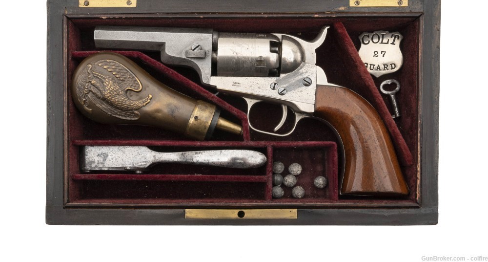 Cased Colt 1849 Pocket “Wells Fargo” Model (AC453) ATX-img-0