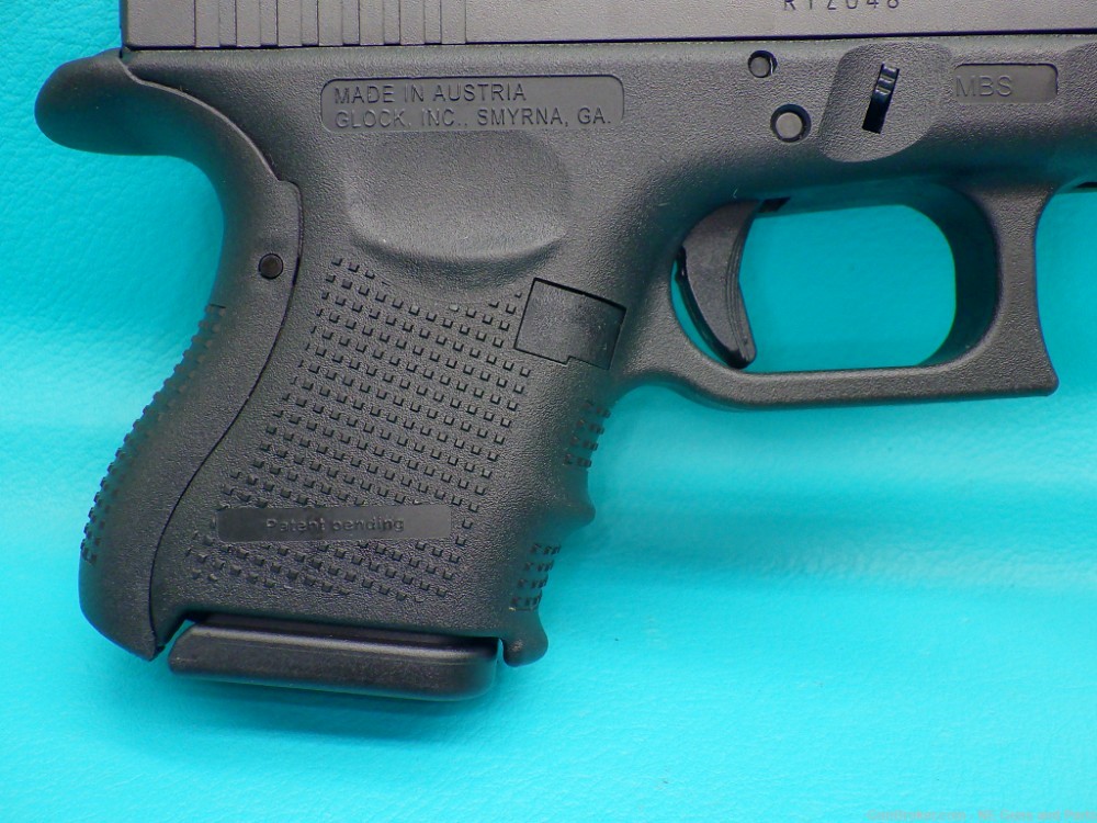 Glock 26 Gen 4 9mm 3.46"bbl Pistol W/ Box + 2 Mags-img-2