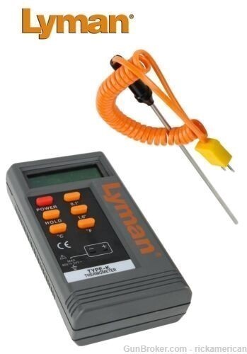 Lyman Digital Lead Thermometer with 6in K-Type Probe # 2867797 New!-img-1