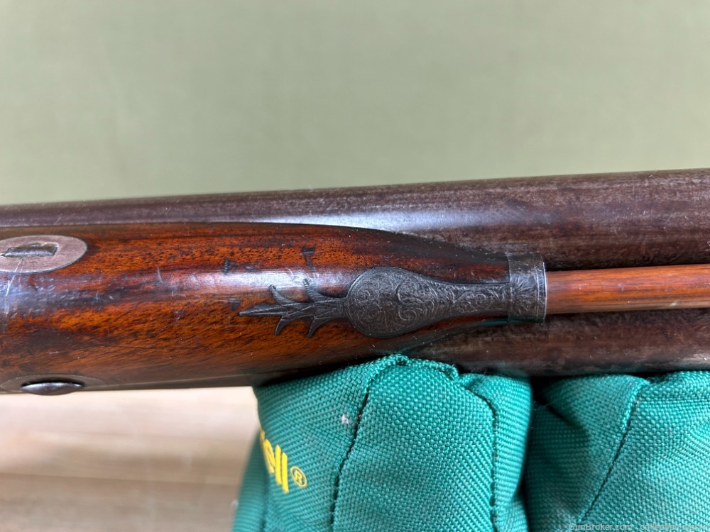 Trulock & Son Antique Double Barrel Muzzleloader Shotgun Ireland 12 GA VGC-img-34